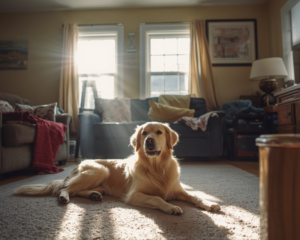 Pet stains carpet cleaning