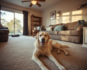 Pet stains carpet cleaning